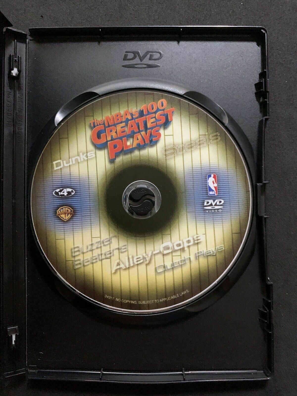 NBA 100 Greatest Plays (DVD, 2001) Region 4