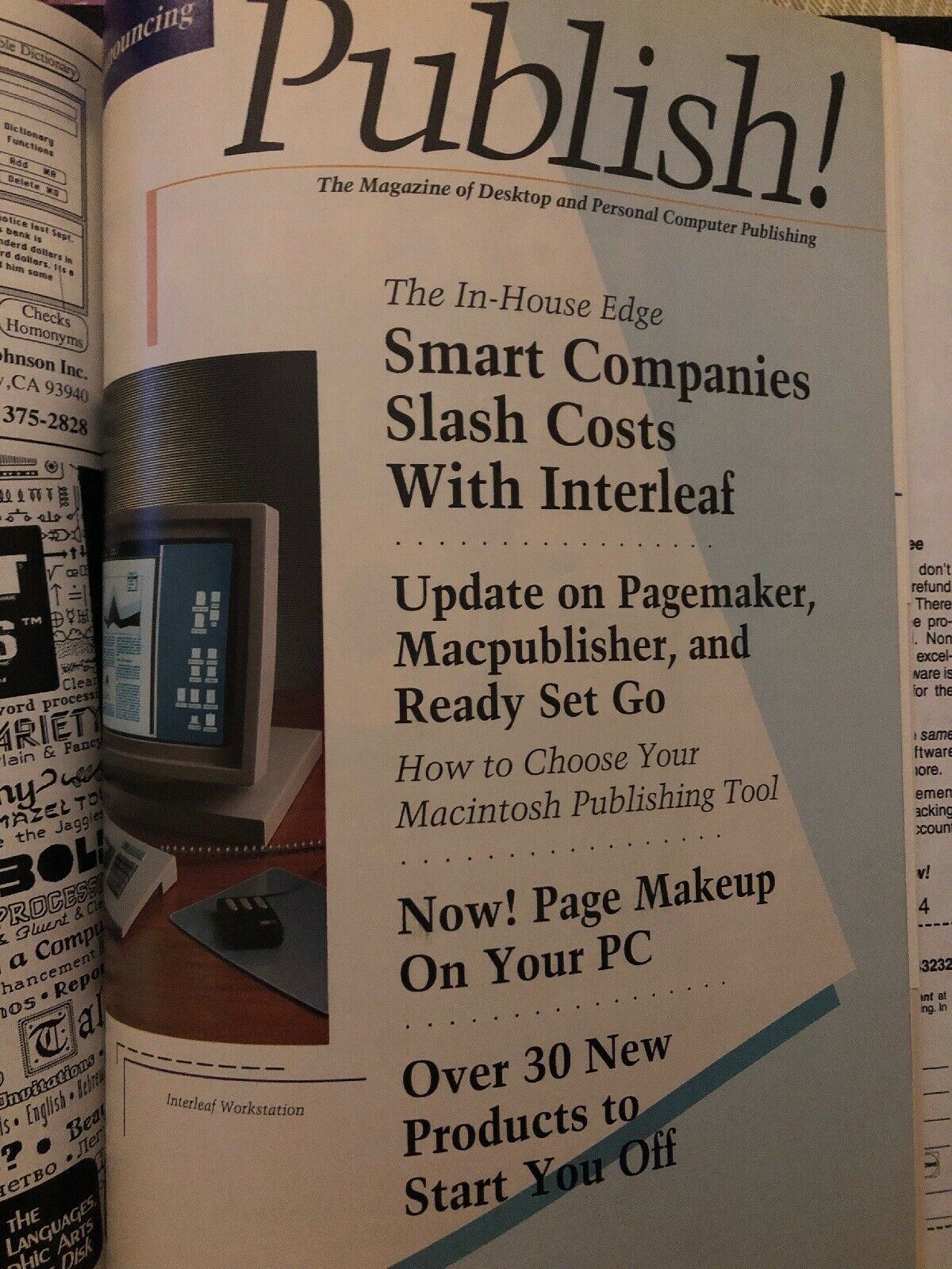Macworld July 1986 Magazine Includes Desktop Publishing Mag  Apple Vintage Rare