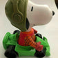 SNOOPY RACE CAR DRIVER Genuine Official McDonald's Figurine Promotion Toy