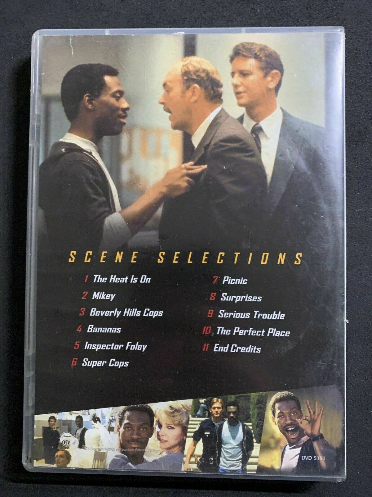 Beverly Hills Cop 1, 2 & 3 (DVD, 1984, 3-Disc Set) Eddie Murphy. Region 4