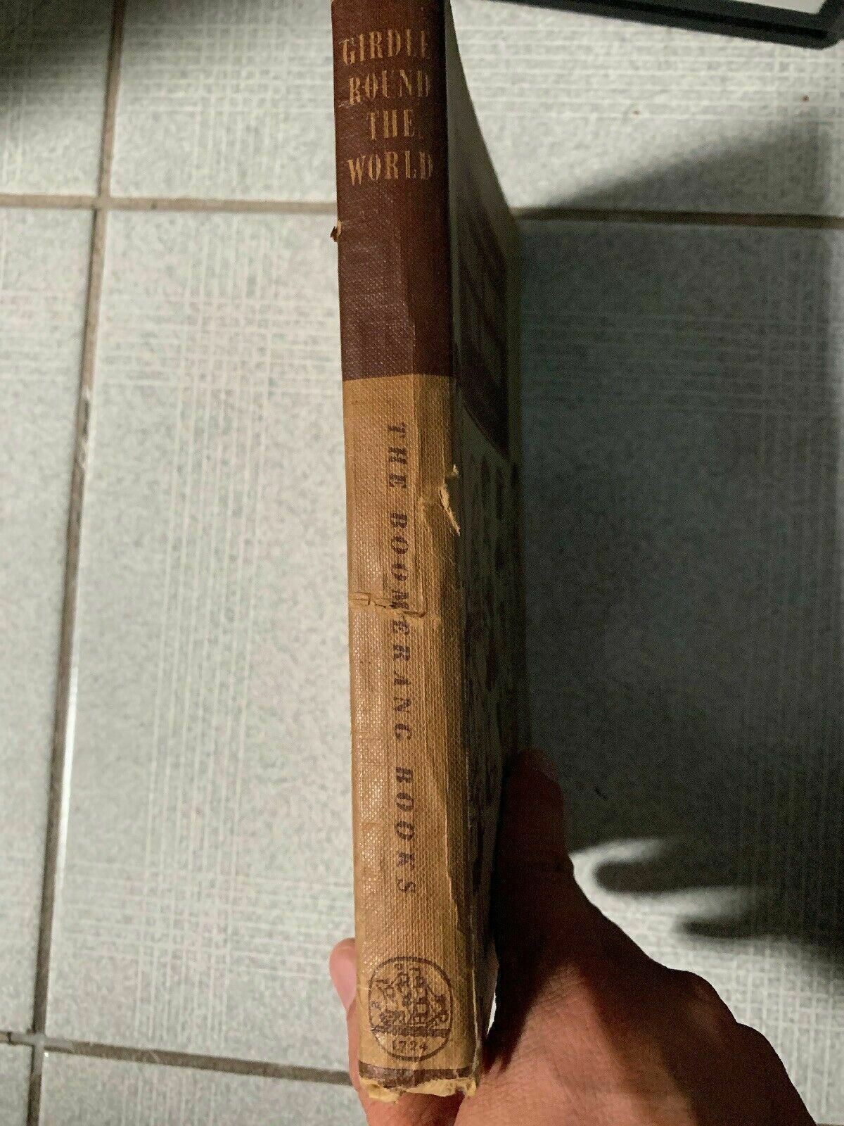 Girdle round the world, Longmans (1952) Vintage Children Book