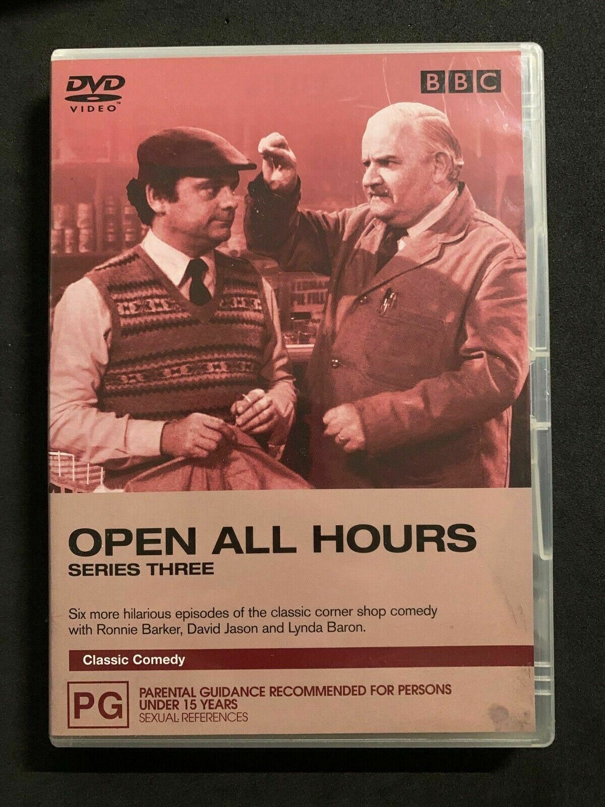 Open All Hours - Series 3 (DVD, 1982) BBC Ronnie Barker, David Jason. Region 4