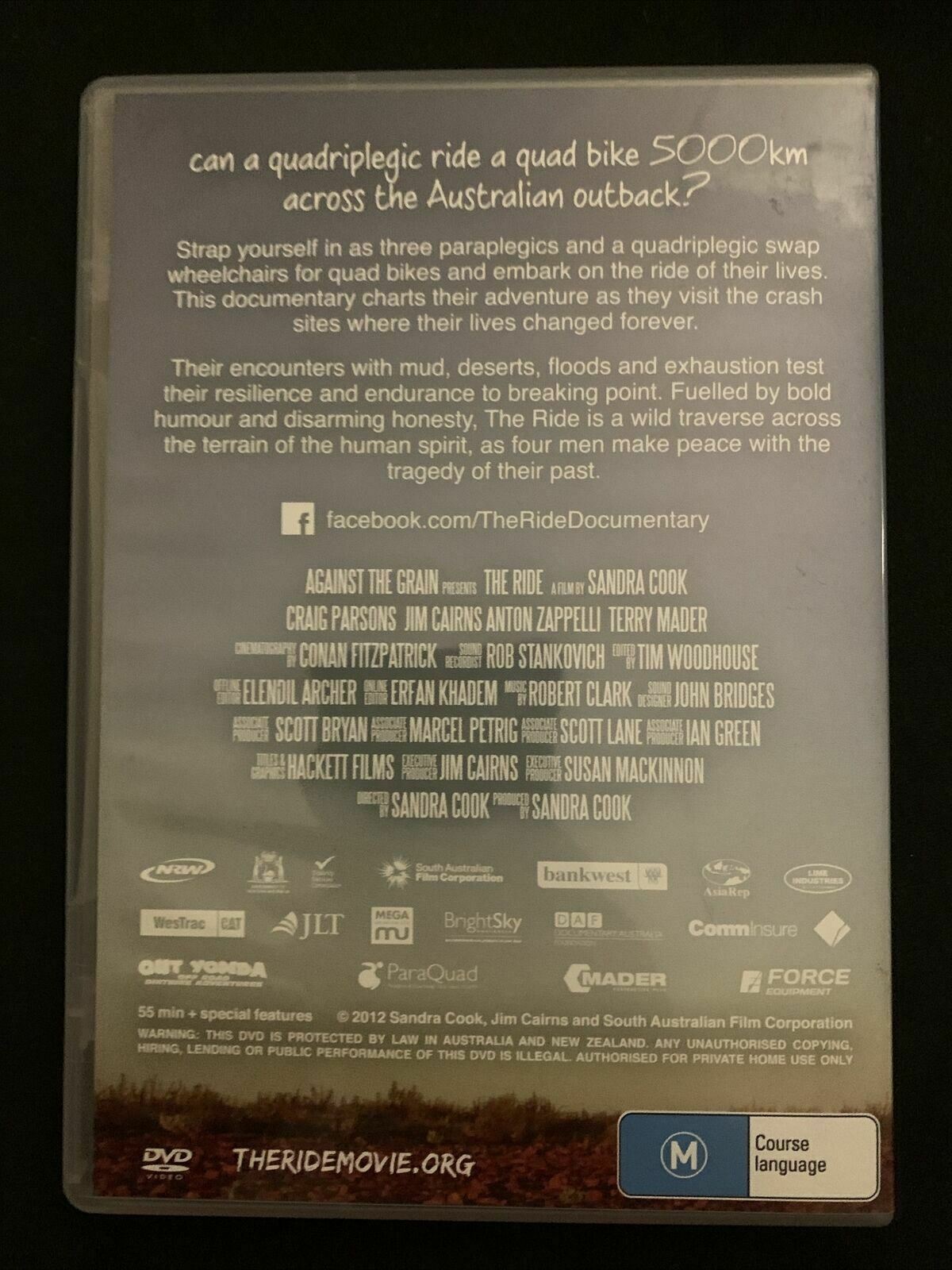 The Ride (DVD, 2012) Quad biking across the outback – Retro Unit