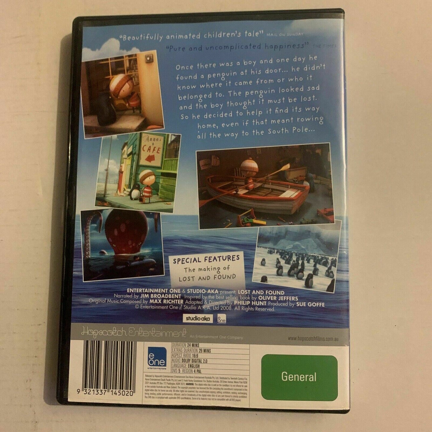 Lost And Found (DVD, 2008) Jim Broadbent Region 4