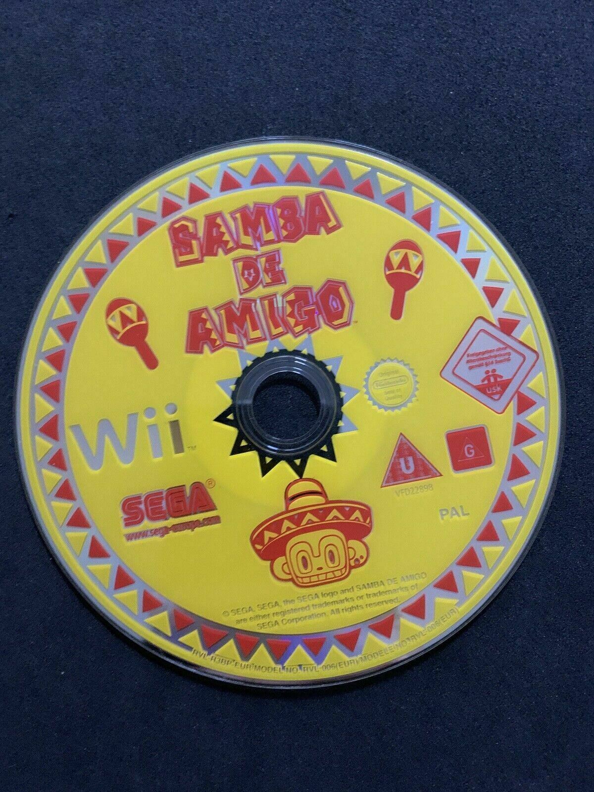 Samba De Amigo Nintendo Wii PAL with Manual