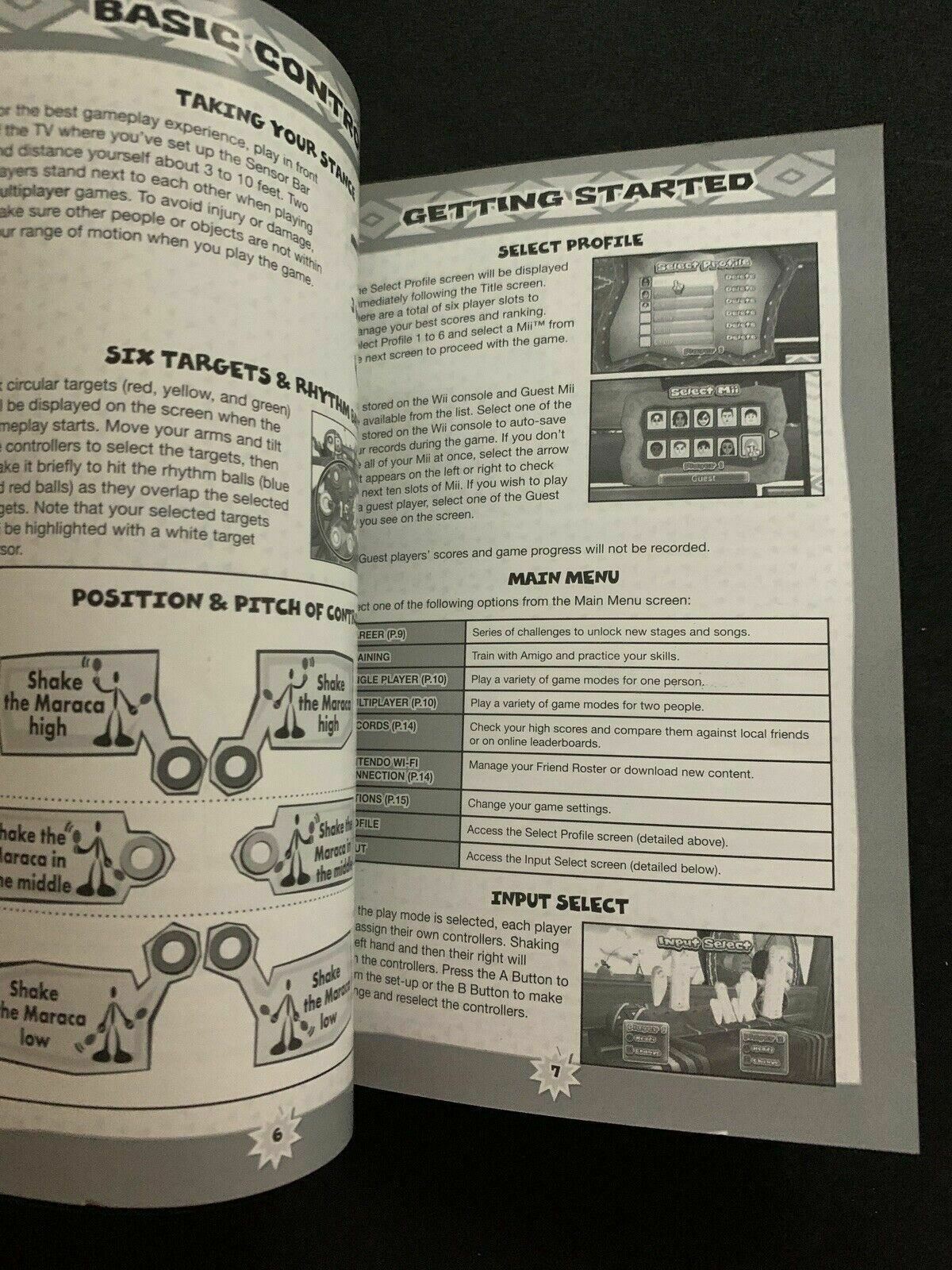 Samba De Amigo Nintendo Wii PAL with Manual