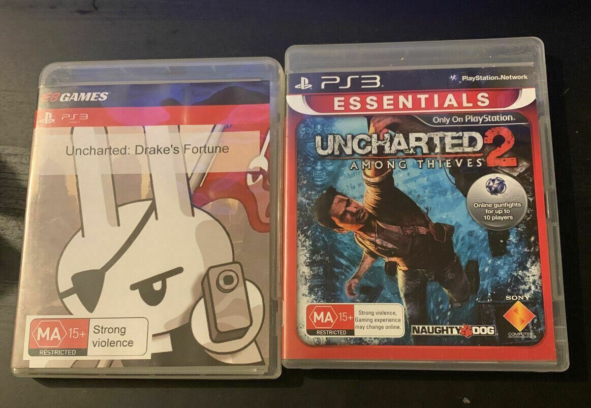 Uncharted: Drake's Fortune 1 & Uncharted 2: Among Thieves PS3