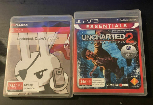 Uncharted: Drake's Fortune 1 & Uncharted 2: Among Thieves PS3