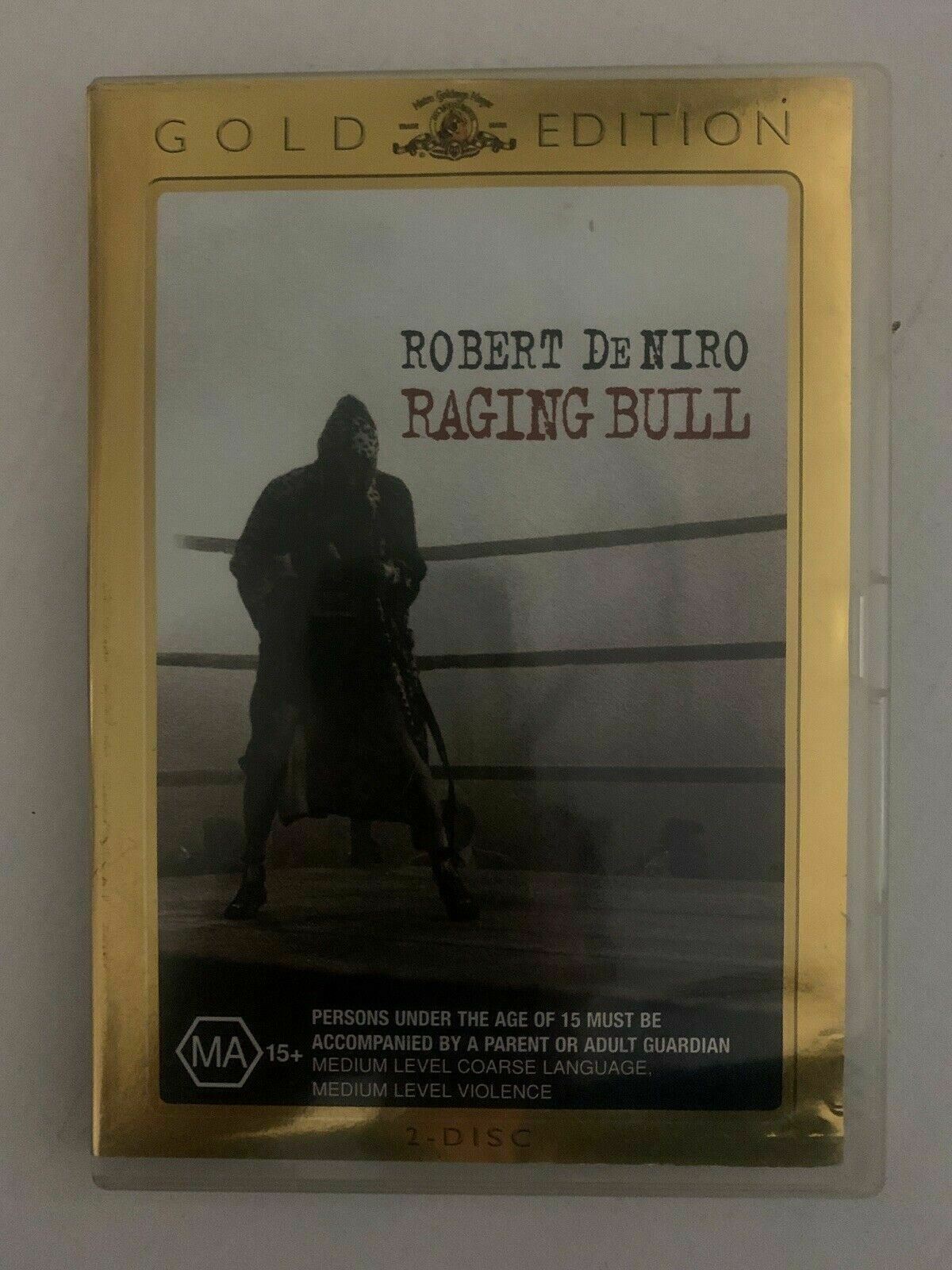 Raging Bull - Gold Edition (DVD, 1980) Robert De Niro 2-Disc Movie & Documentary