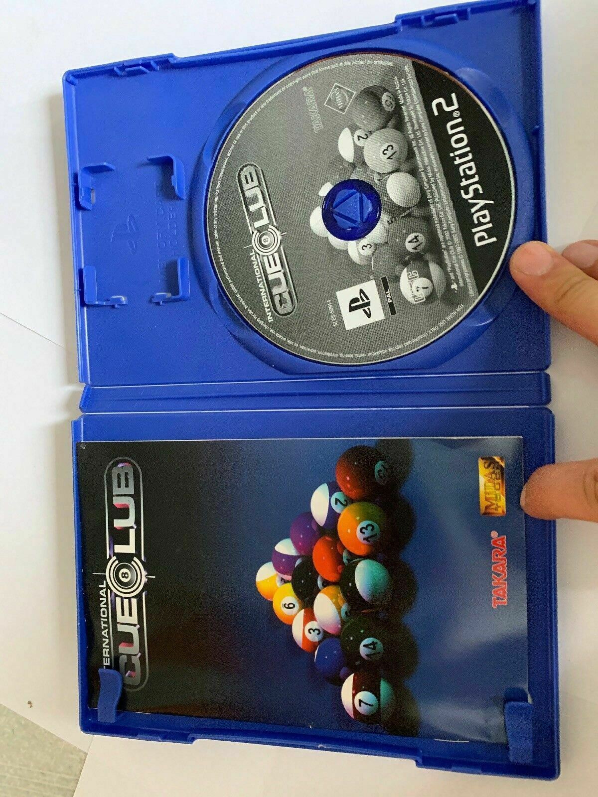 International Cue 8 Club PlayStation 2 PS2 Pal