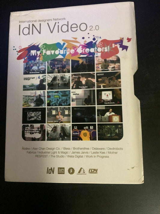 iDN Video 2.0 - My Favourite Creators (DVD, 2004) All Regions