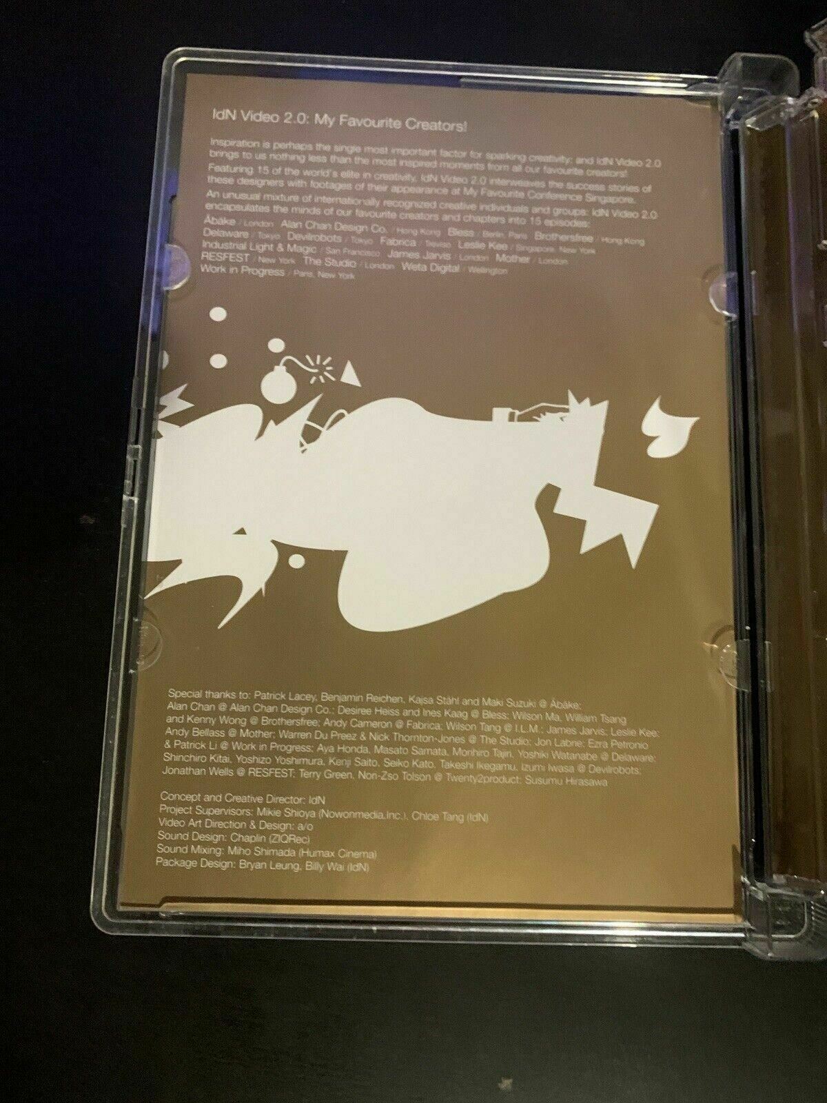 iDN Video 2.0 - My Favourite Creators (DVD, 2004) All Regions