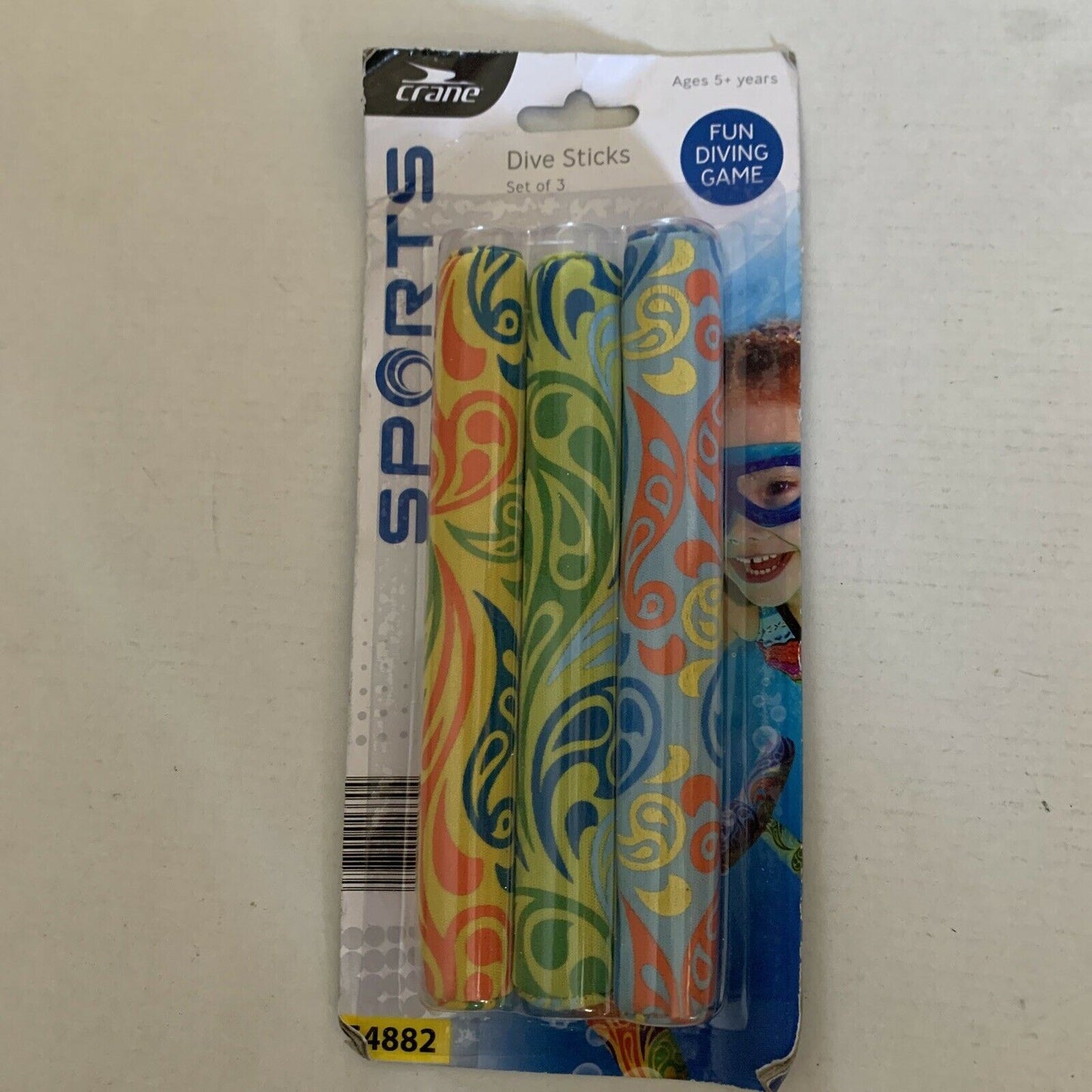 *New* 4x Crane Pool Dive Sticks (Set Of 3) For Fun Diving Game