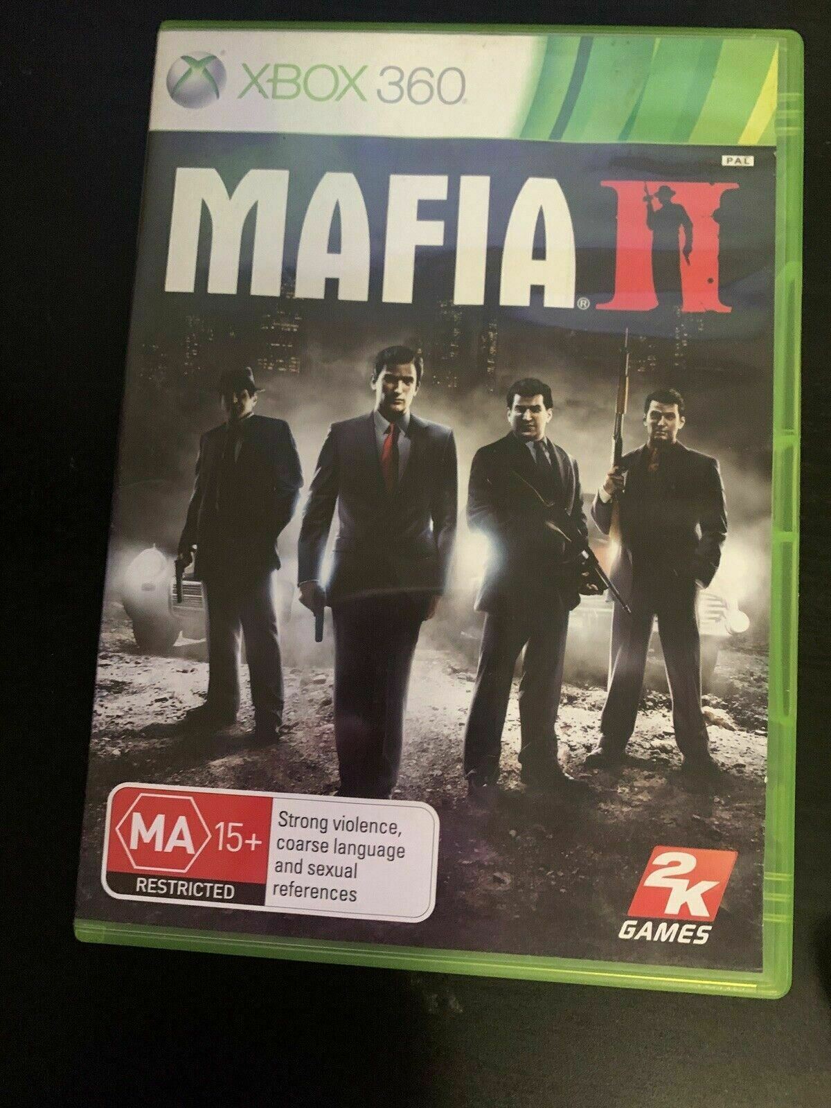 Mafia II 2 - Microsoft Xbox 360 (Map & Manual Included) PAL
