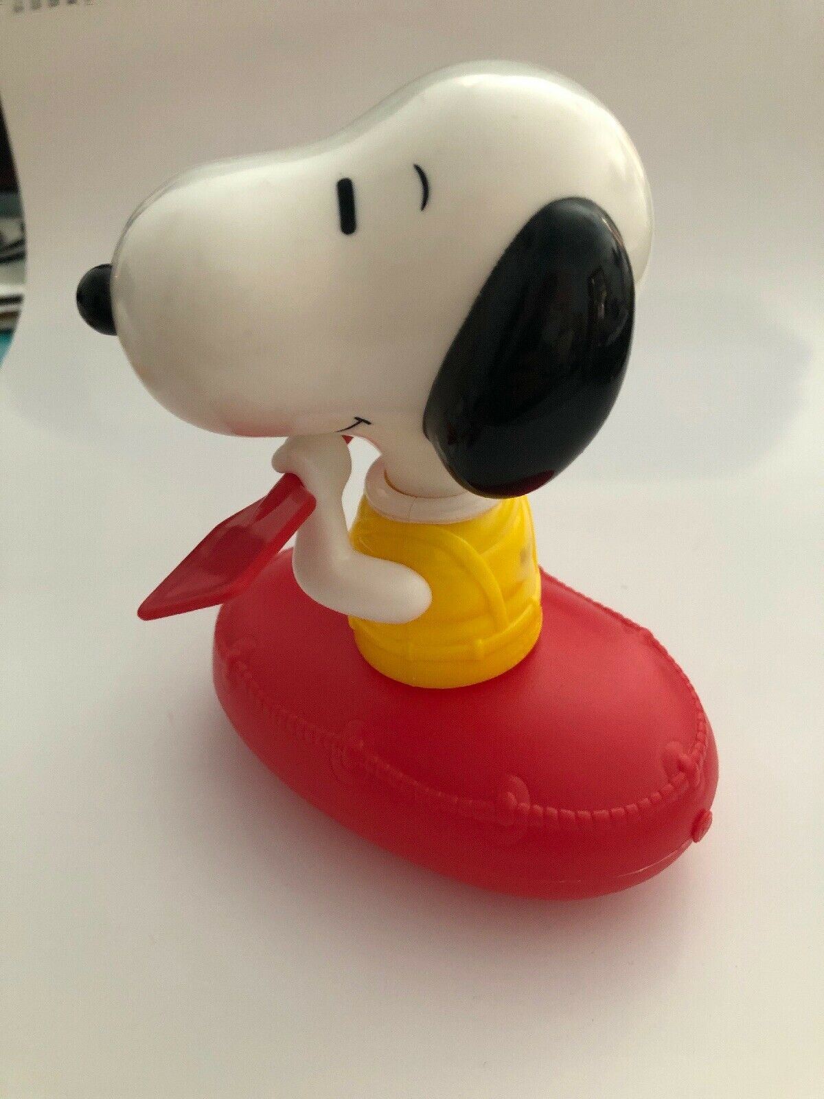 Snoopy Kayak McDonald's Vintage Figurine Australian Issue