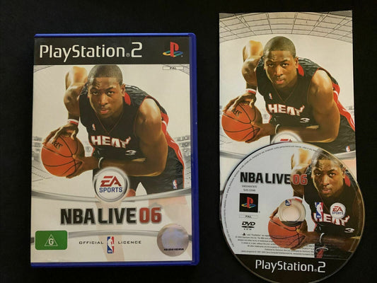 NBA Live 06 - PS2 PAL Game with Manual