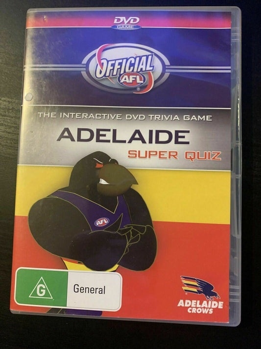 AFL - Adelaide Crows Super Quiz (Interactive DVD Game) Region 4