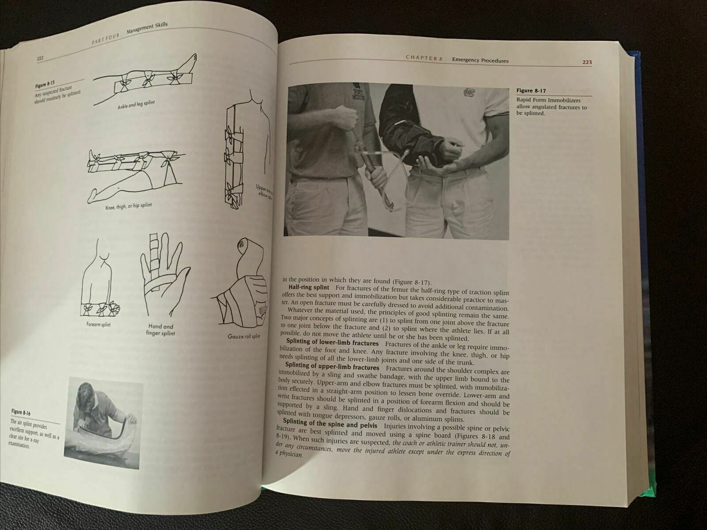 Principles of Athletic Training 8th ed. HC by Arnheim & Prentice Book USED