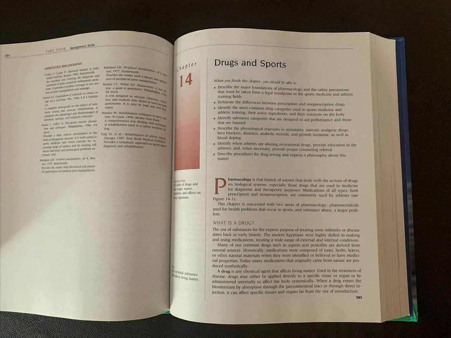 Principles of Athletic Training 8th ed. HC by Arnheim & Prentice Book USED