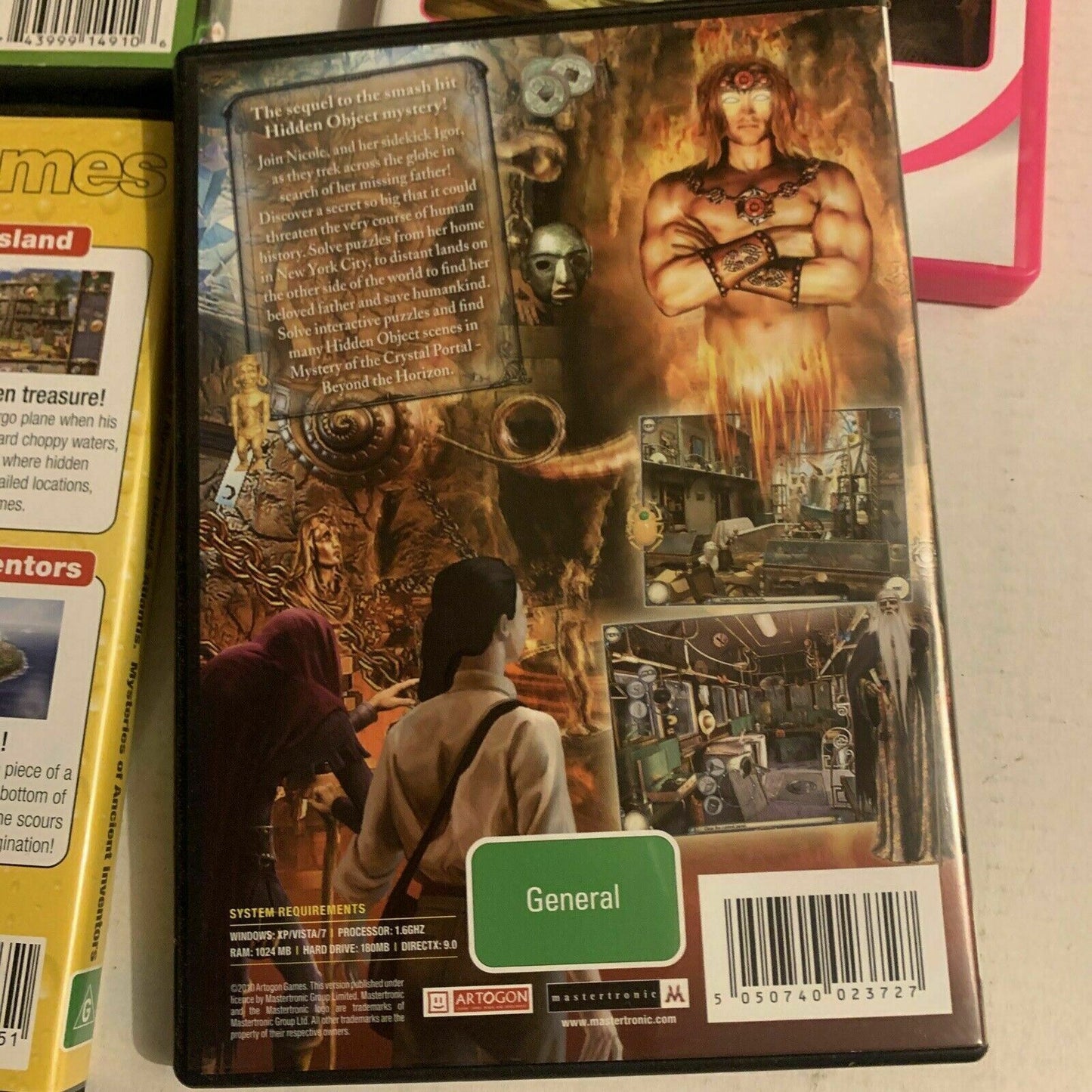 5x Hidden Object Game PC: Ghost Hunters, Deadtime Stories, Crystal Portal, Atlan