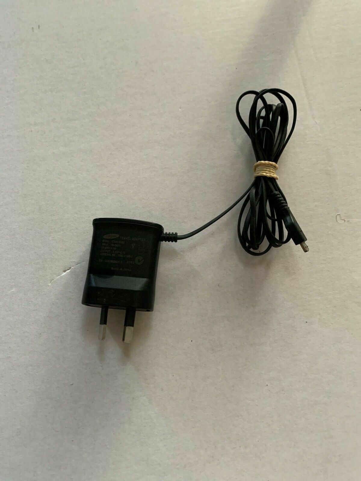Genuine Samsung Micro USB Travel Adapter ETA0U10HBE 5V 0.7A