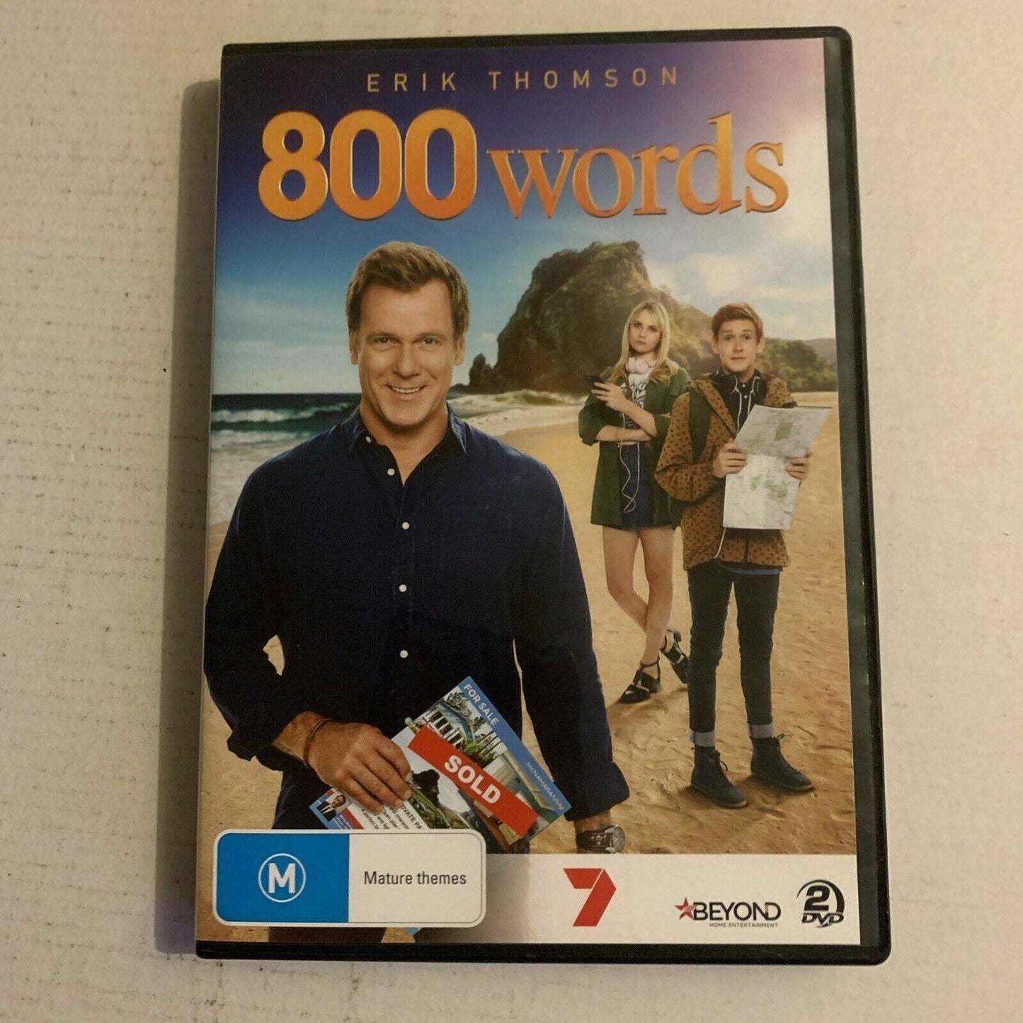 800 Words (DVD, 2015, 2-Disc Set) Erik Thomson, Melina Vidler, Bridie Carter