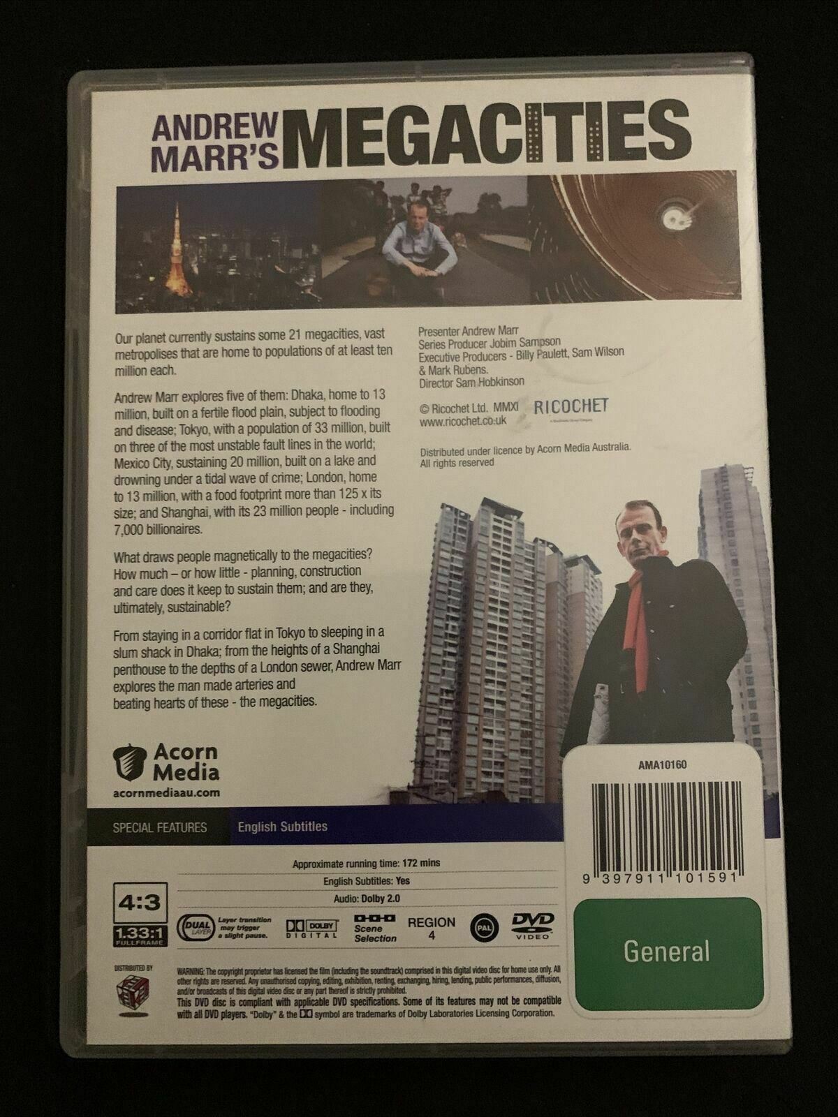 Andrew Marr's Megacities DVD