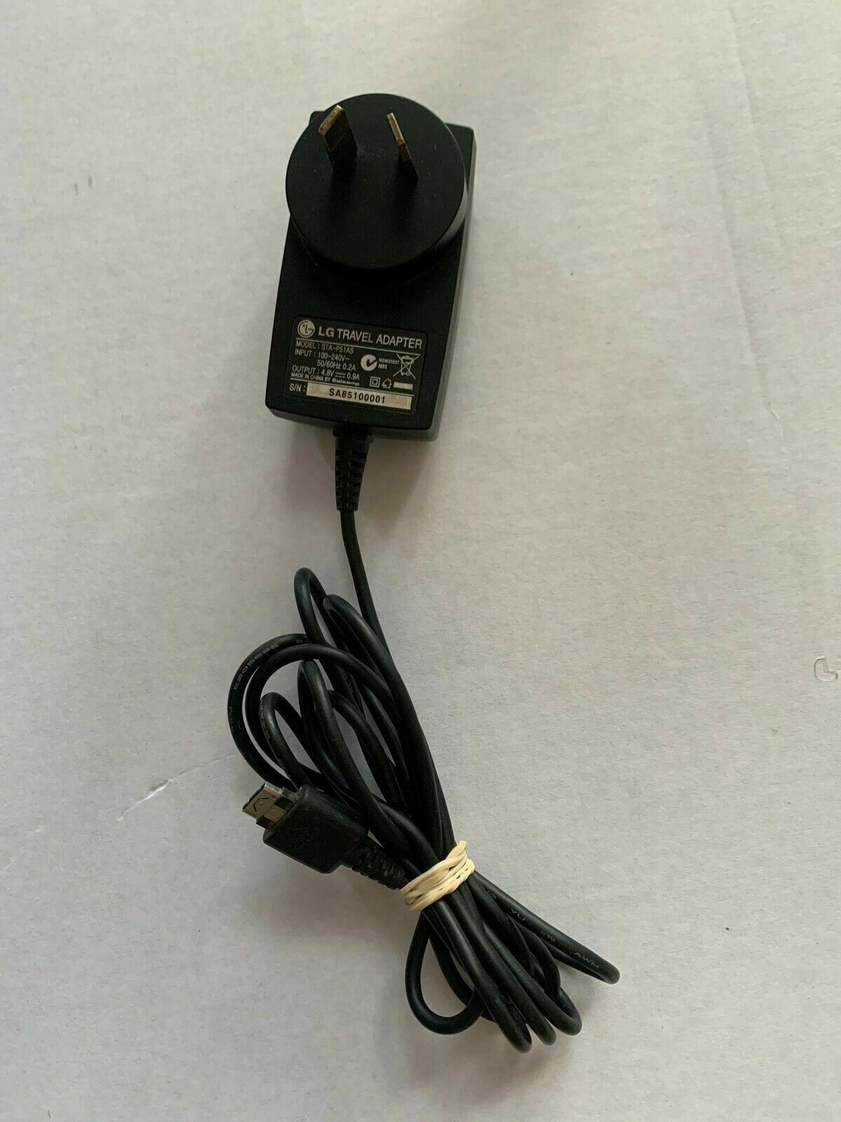 Genuine LG STA-P51AS AC Adapter 4.8V 0.9A
