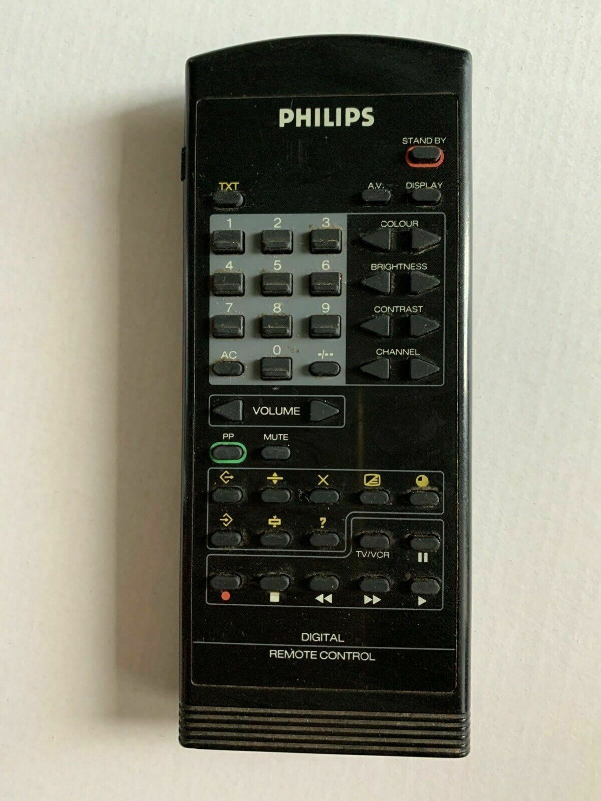Genuine Phillips 3131 114 2704 Remote Control For TV VCR