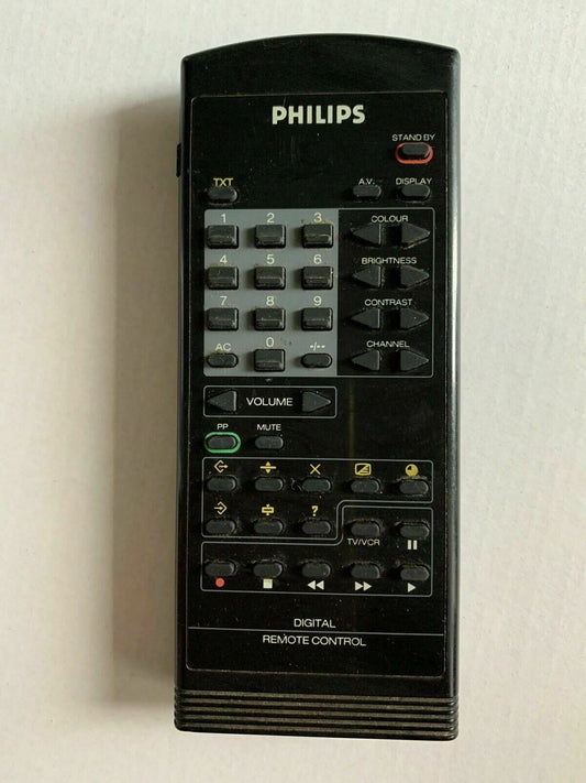 Genuine Phillips 3131 114 2704 Remote Control For TV VCR