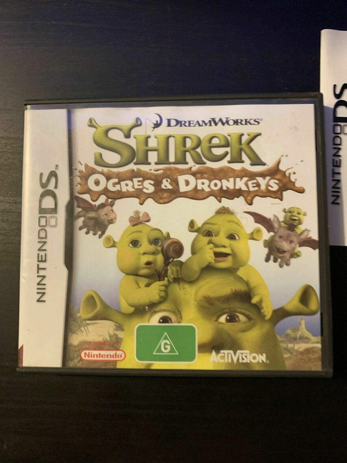 Shrek: Ogres & Dronkeys (Nintendo DS, 2007) With Manual