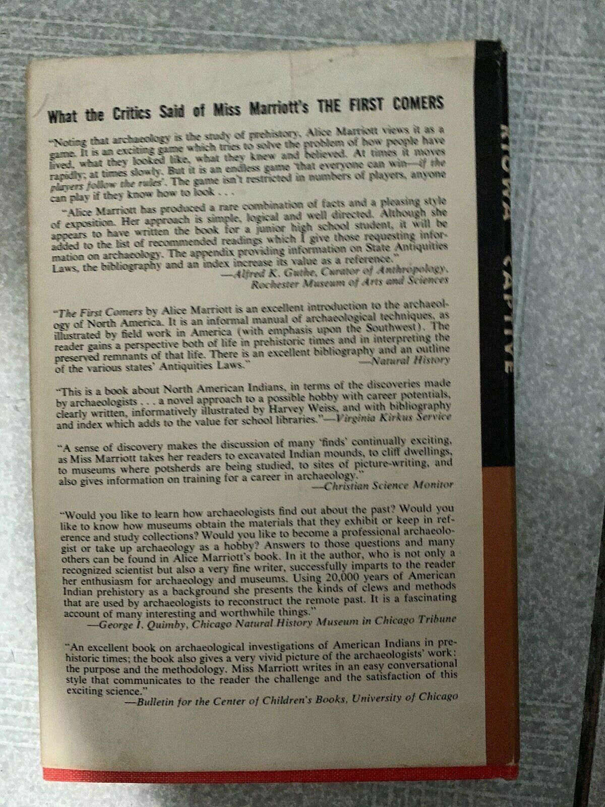 Indian Annie: Kiowa Captive by Alice Marriott (1966) First Edition Vintage Book