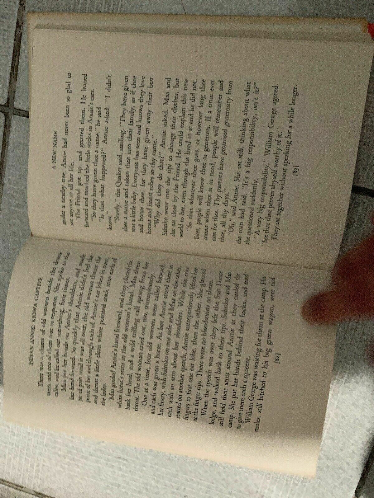 Indian Annie: Kiowa Captive by Alice Marriott (1966) First Edition Vintage Book