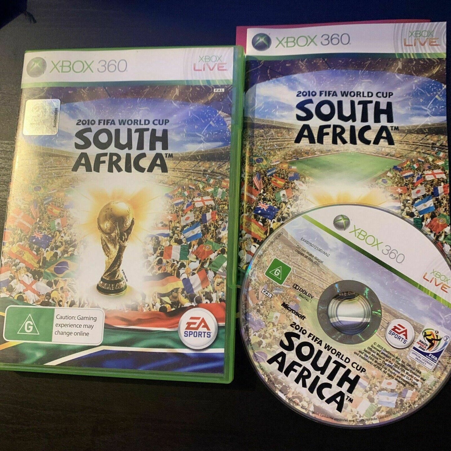 2010 FIFA World Cup South Africa - Xbox 360 PAL With Manual