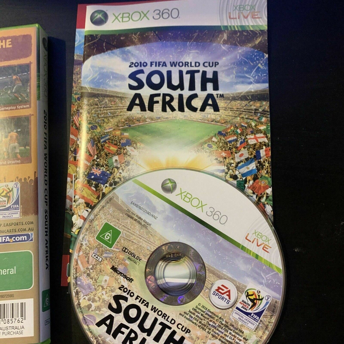 2010 FIFA World Cup South Africa - Xbox 360 PAL With Manual