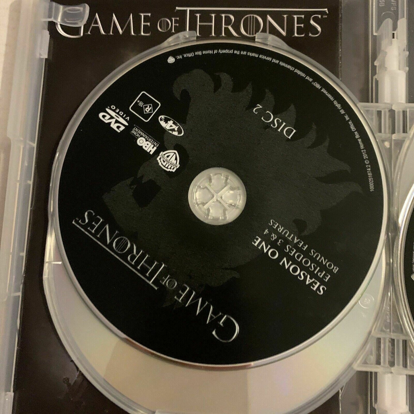 Game Of Thrones : Season 1 (DVD, 2012, 5-Disc Set) Region 4,2