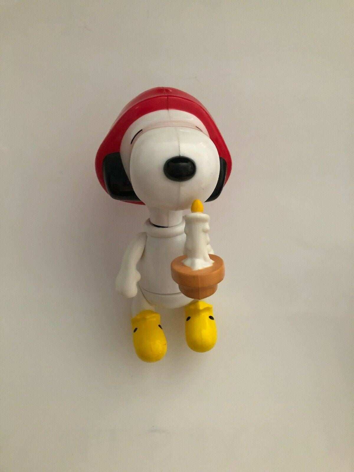 Vintage Collectible Bedtime Genuine Snoopy Night Cap and Candle 16.5cm/6.5" inch