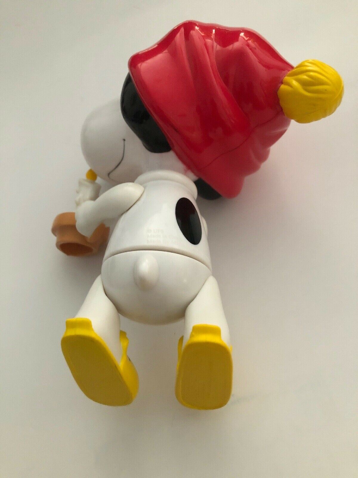 Vintage Collectible Bedtime Genuine Snoopy Night Cap and Candle 16.5cm/6.5" inch