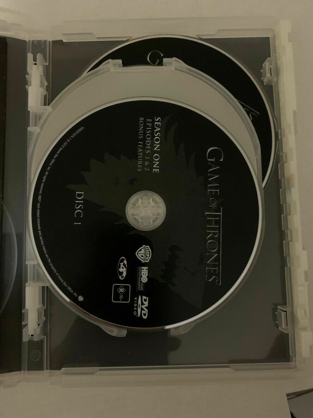 Game Of Thrones - The Complete First Season (DVD, 2012) Region 4