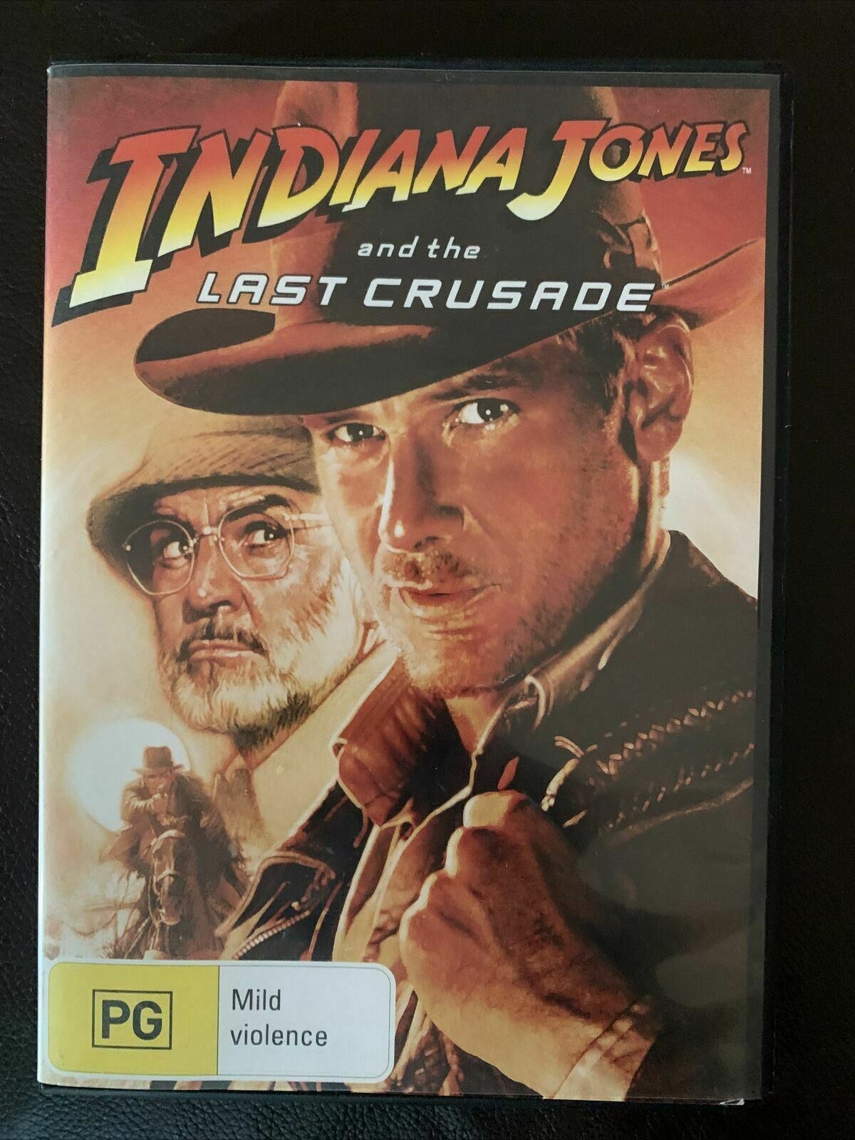 Indiana Jones And The Last Crusade (DVD, 1989) Harrison Ford, Sean Connery