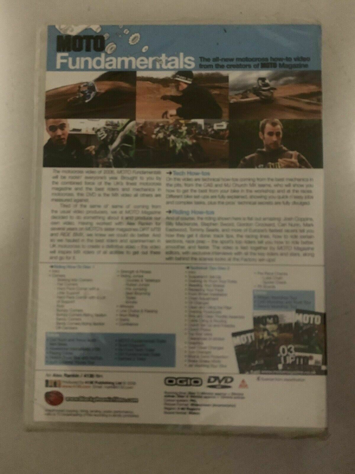 *New Sealed* Moto Fundamentals The Motocross How-To Video (DVD, 2006) All Region