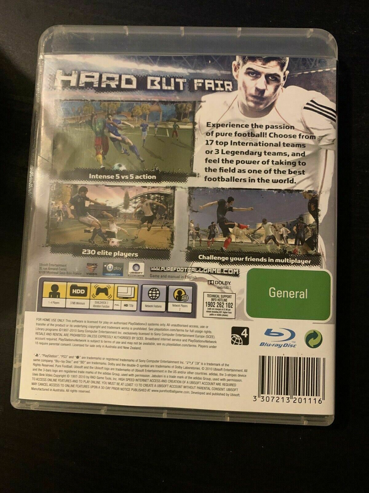 Pure Football - Playstation 3 PS3 Game With Manual