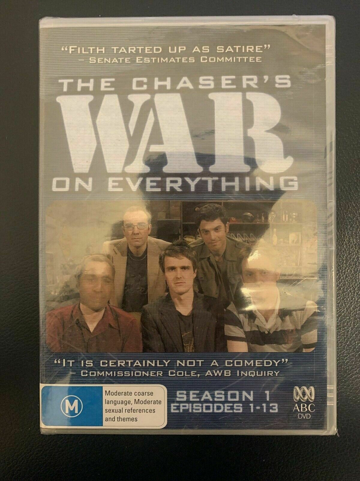 *New Sealed* The Chaser's War on Everything : Season 1 : Vol 1 (DVD, 2-Disc Set)