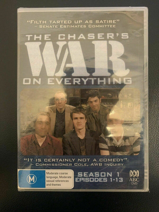 *New Sealed* The Chaser's War on Everything : Season 1 : Vol 1 (DVD, 2-Disc Set)