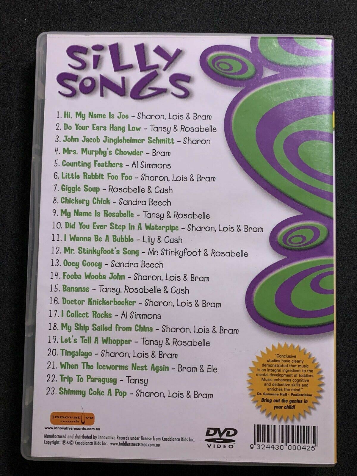 23 Silly Songs  - Toddlers Next Steps (DVD) All Regions