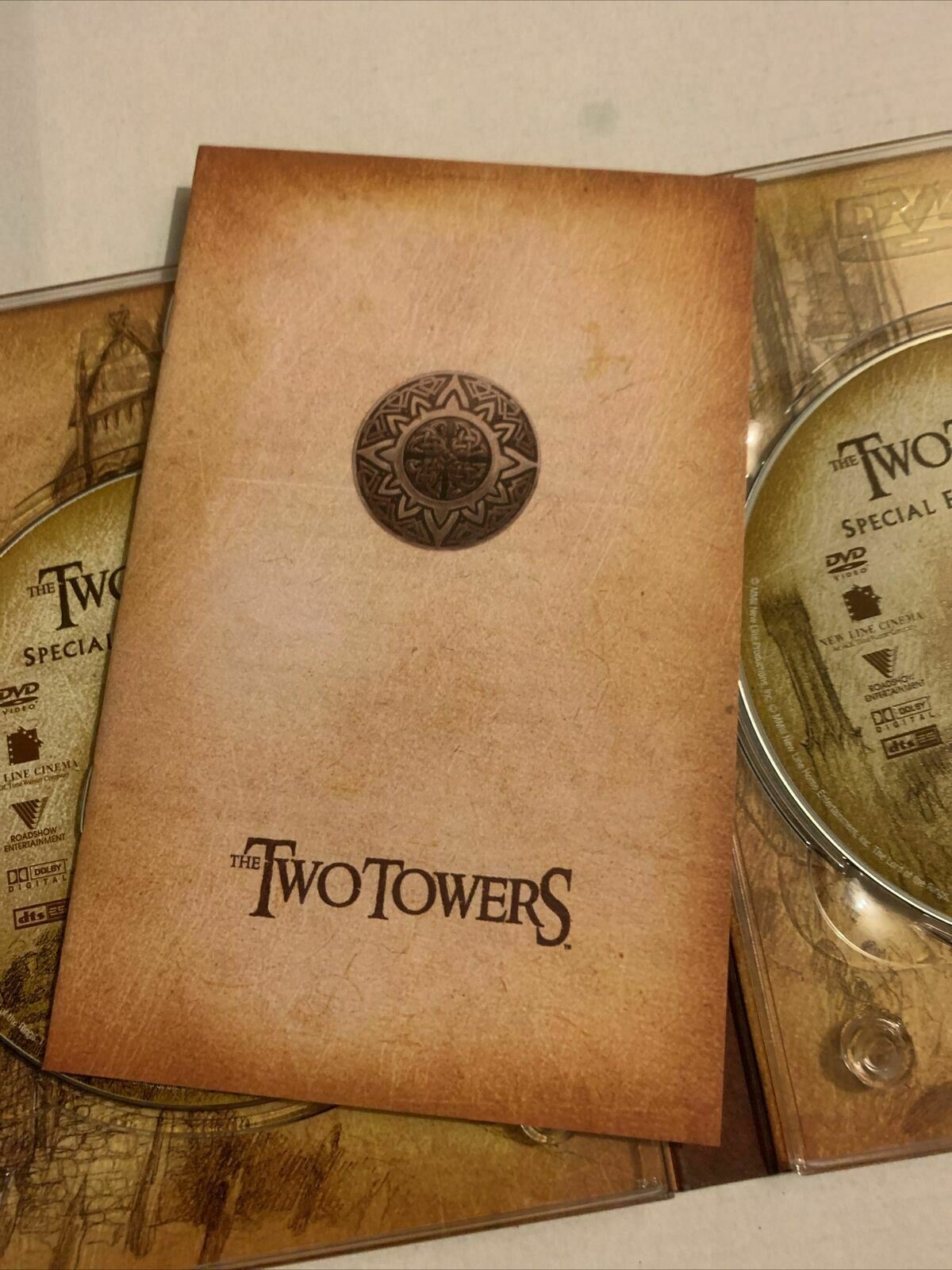 The Lord Of The Rings - The Two Towers - Special Extended (DVD, 2003, 4-Disc)
