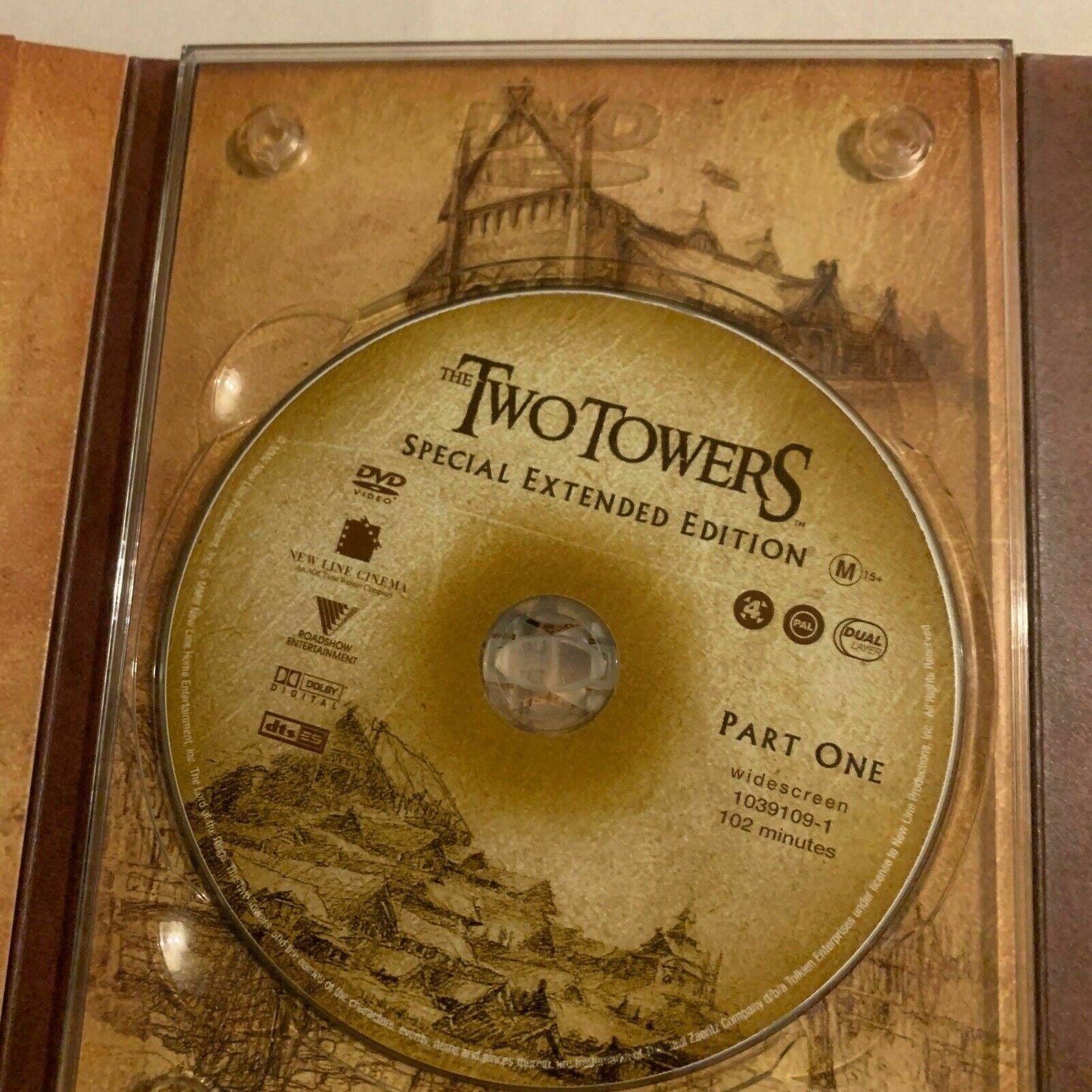 The Lord Of The Rings - The Two Towers - Special Extended (DVD, 2003, 4-Disc)