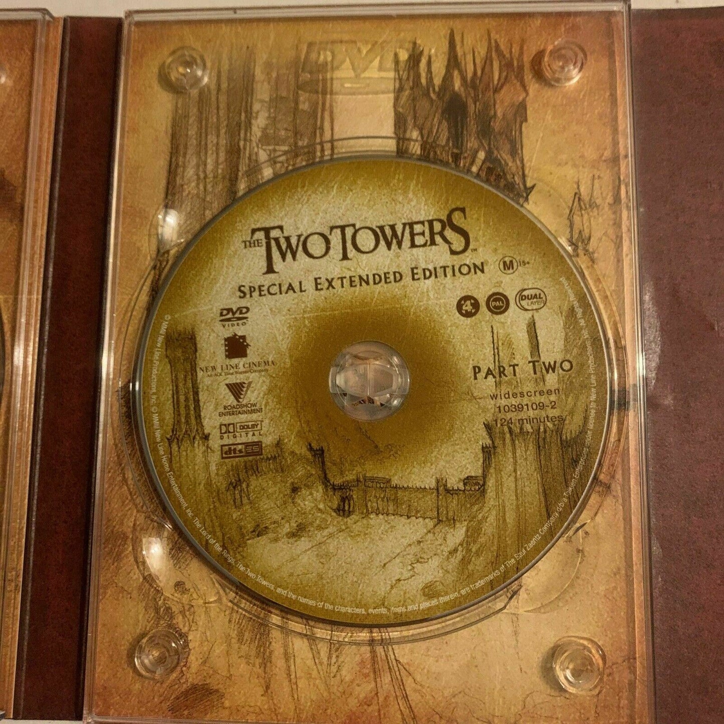 The Lord Of The Rings - The Two Towers - Special Extended (DVD, 2003, 4-Disc)