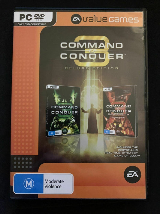 Command & Conquer 3 Deluxe Edition - PC Windows RTS Strategy Game