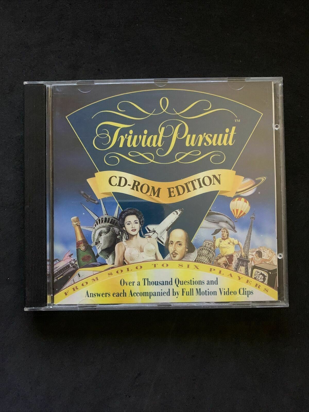 Trivial Pursuit CD-ROM EDITION - PC Windows Game